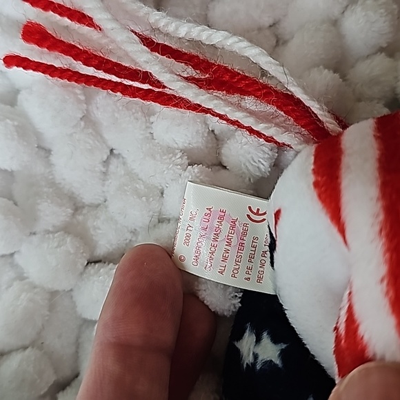 🇺🇸Vintage-Yr. 2000 Ty Beanie Babies "Righty & Lefty"🇺🇸 Elections - Picture 12 of 13